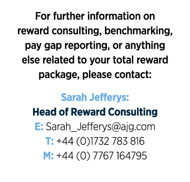 For further information on reward consulting, benchmarking, pay gap reporting, or anything else related to your total   