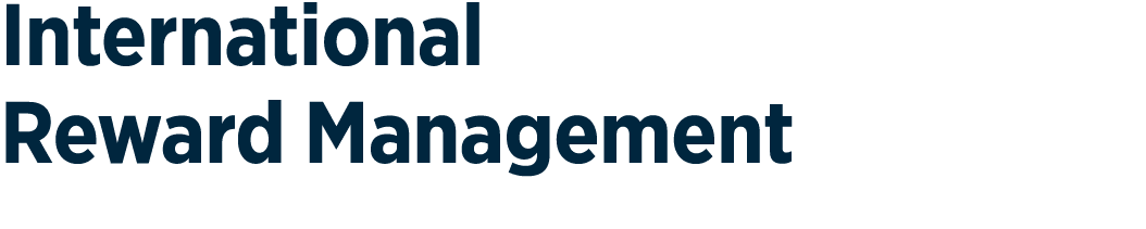 International Reward Management 