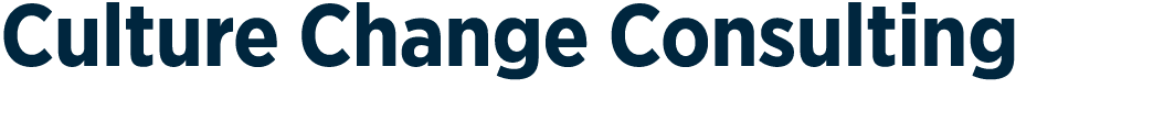 Culture Change Consulting