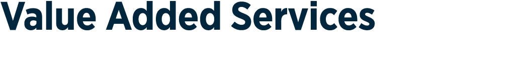 Value Added Services